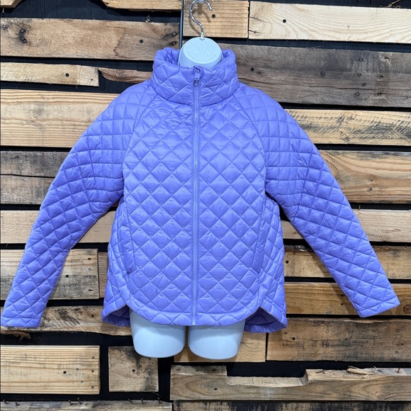 Athleta Women's Purple Whisper Featherless Puffer Jacket Size XS - Picture 6 of 11